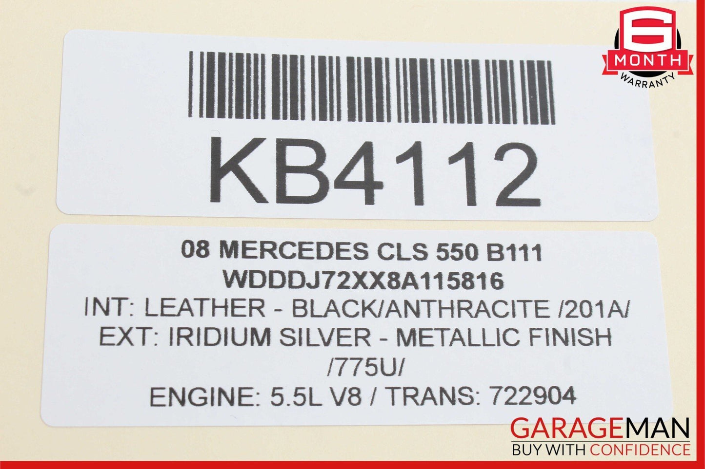 06-11 Mercedes W219 CLS550 CLS500 A/C AC Heater Climate Control Unit OEM