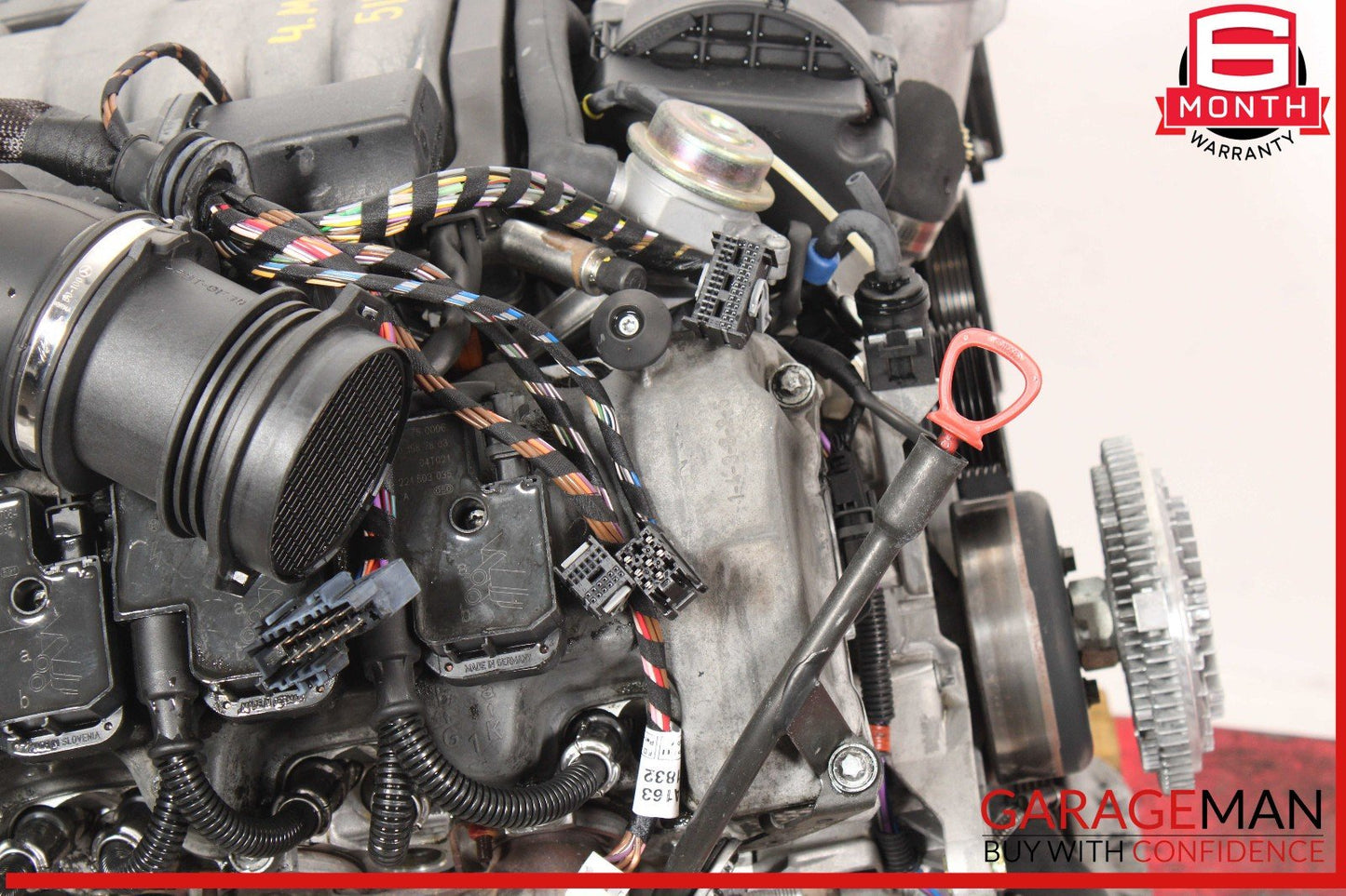 03-05 Mercedes W163 ML350 Engine Motor Block Assembly 3.7L V6 M112 OEM 177k