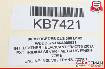 06-11 Mercedes W219 CLS500 Rear Right Door Control Module 2198200326 OEM