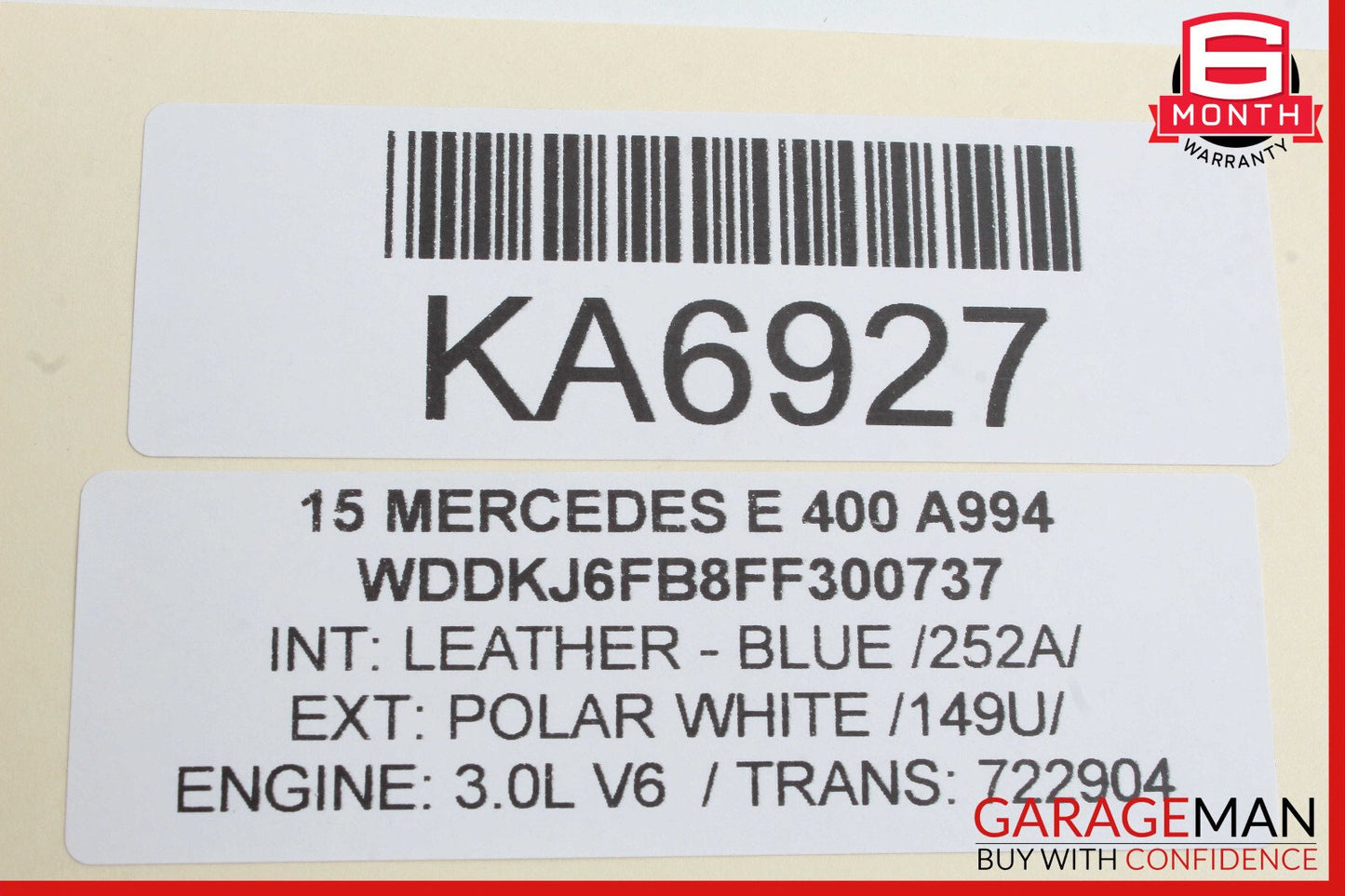 14-21 Mercedes W207 E400 CLS400 Engine Intercooler Radiator OEM
