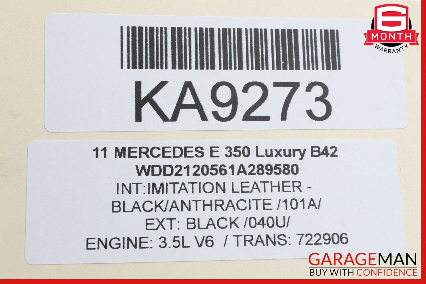 10-13 Mercedes W212 E350 Dashboard Dash AC A/C Air Vent Center Trim Assembly OEM