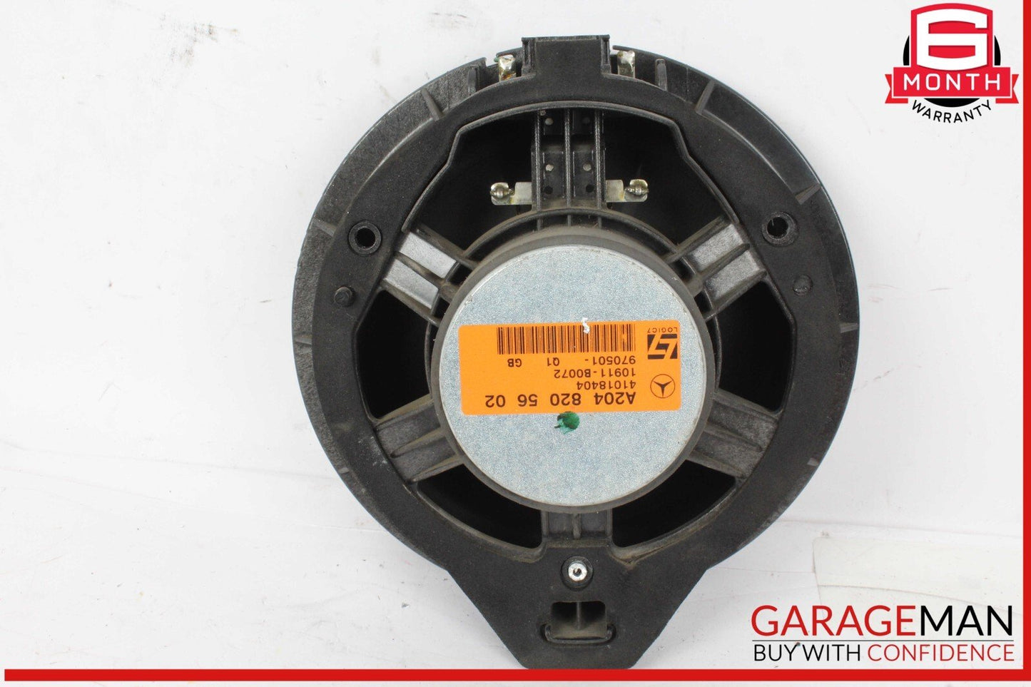 08-18 Mercedes W204 C250 C300 Rear Door Audio Speaker Logic 7 Set of 2 OEM