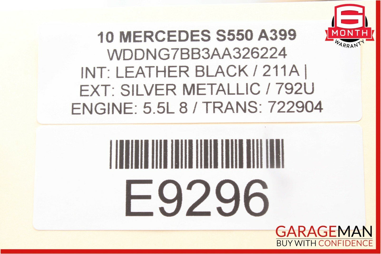 10-13 Mercedes W221 S550 S65 AMG Front Left Door Control Module 2219007301 OEM