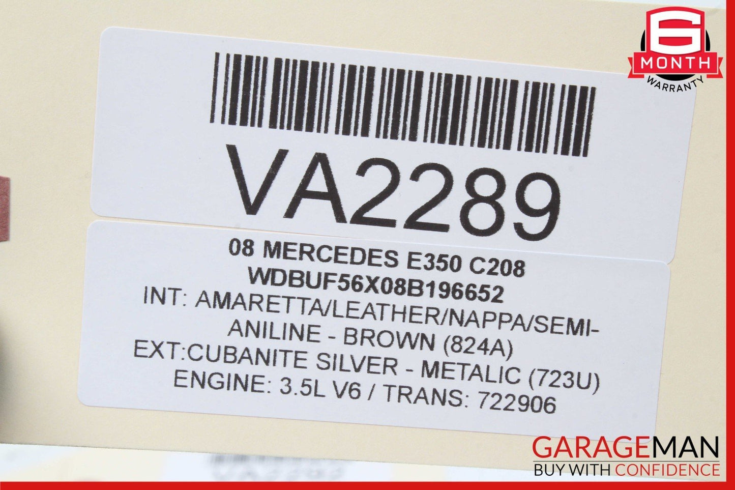 03-11 Mercedes W211 E350 CLS550 Body Control Module BCM 2115458532 OEM