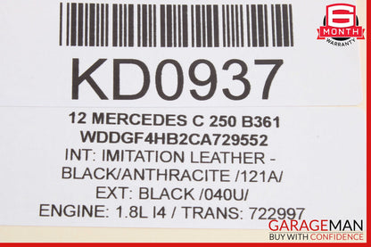 08-18 Mercedes W204 C250 SLK250 Seat Control Module Front Left Driver Side OEM