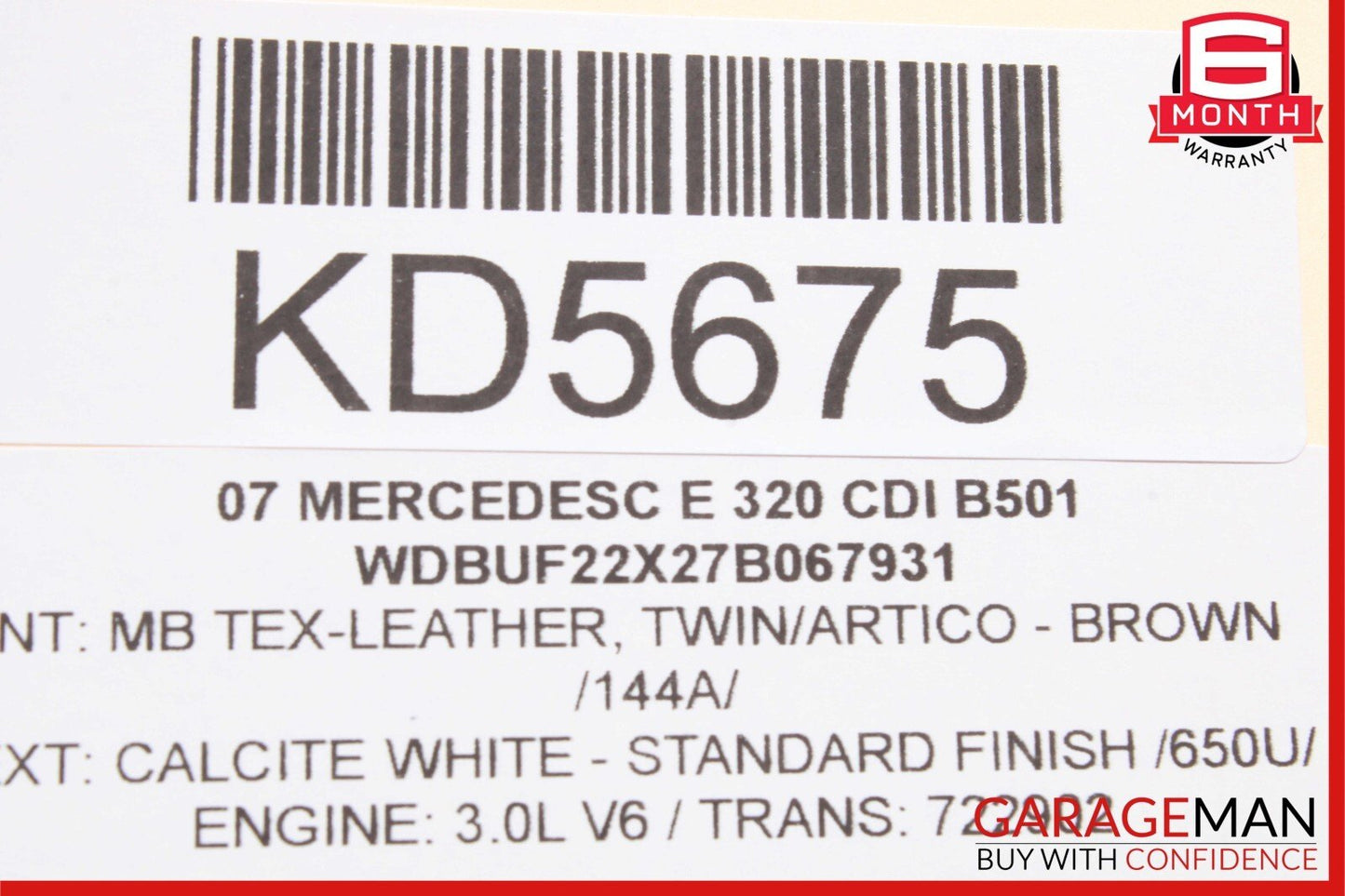 03-09 Mercedes W211 E320 E550 Front Left Side Door Window Regulator Motor OEM