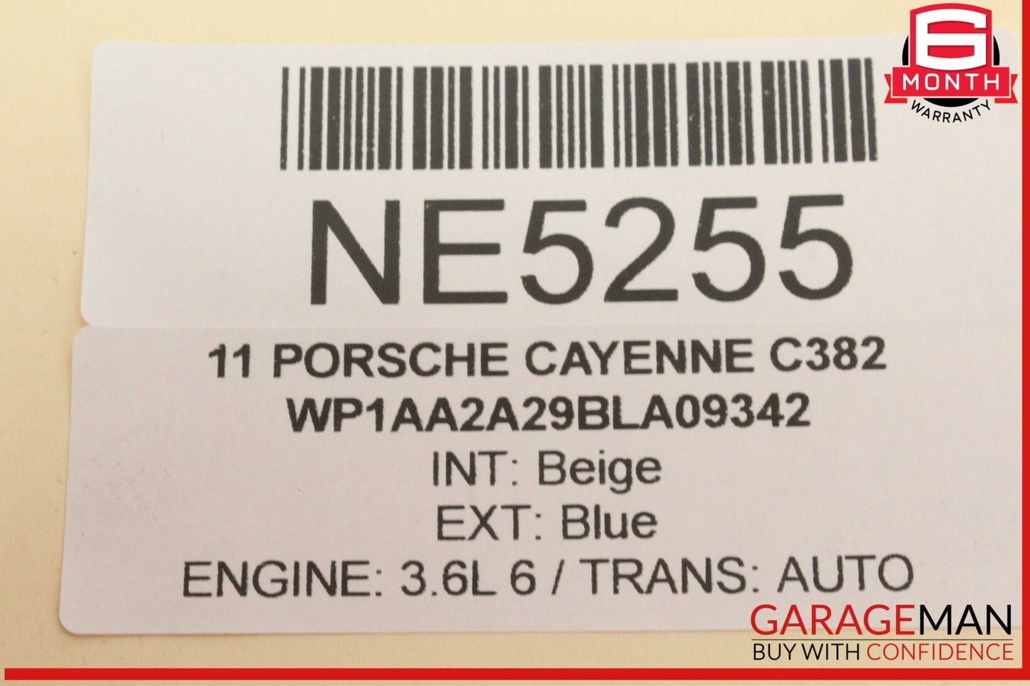 11-14 Porsche Cayenne 958 Front Right Passenger Side Door Rear View Mirror OEM