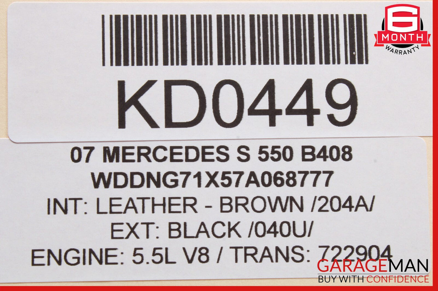 Mercedes W221 S550 SL550 SLK350 Sirius Satellite Radio Module Receiver OEM