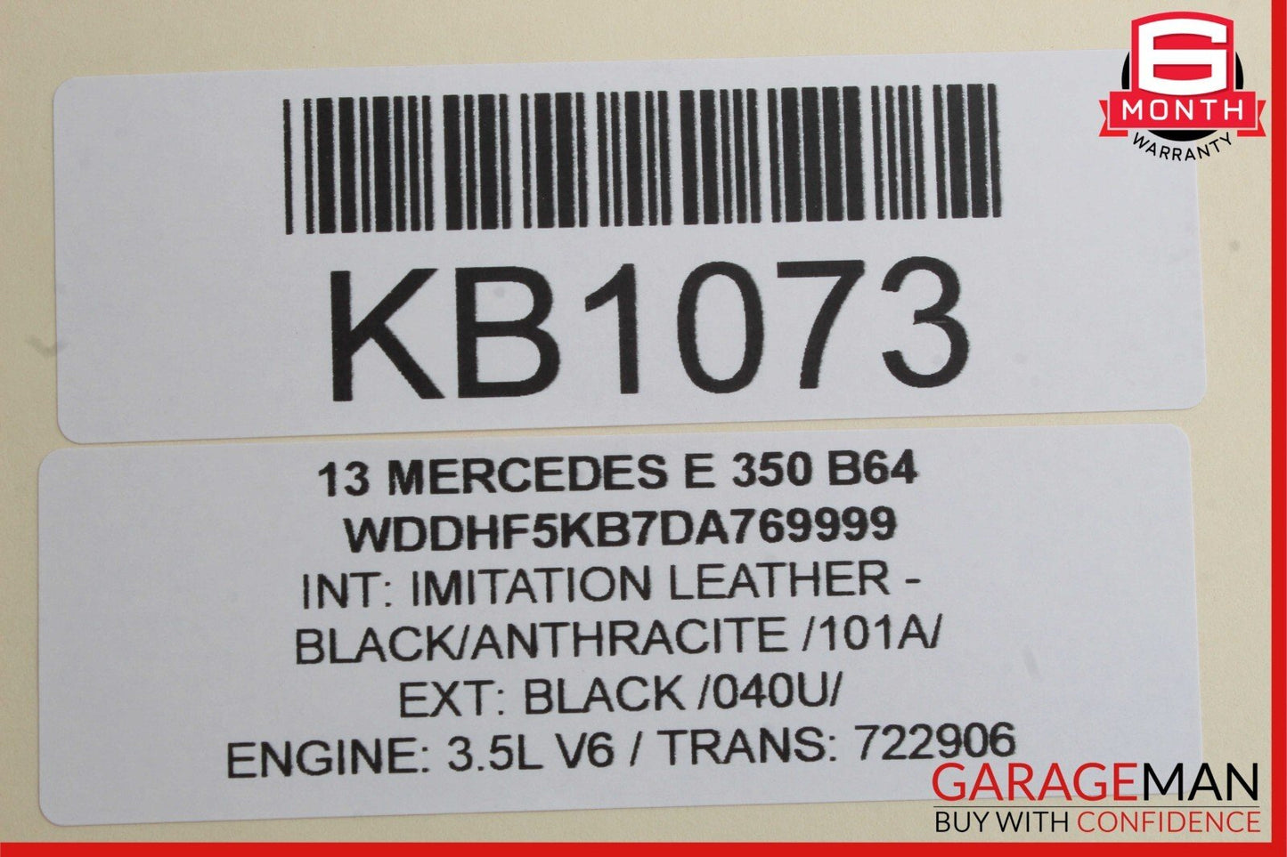 08-17 Mercedes W212 E350 E400 C300 C350 Trunk Lid Latch Lock Actuator OEM