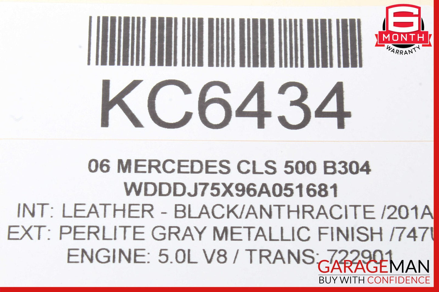 01-09 Mercedes W211 E320 E350 E550 CLS500 Rear Trunk Lid Lock Latch Handle