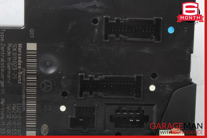 10-18 Mercedes W218 CLS500 E350 Rear Fuse Relay Box SAM Signal Acquisition OEM