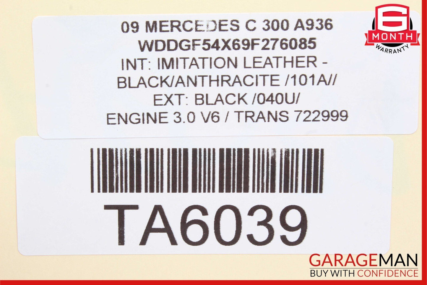 08-14 Mercedes W204 C300 C350 C250 Front Left RWD Suspension Lower Control Arm