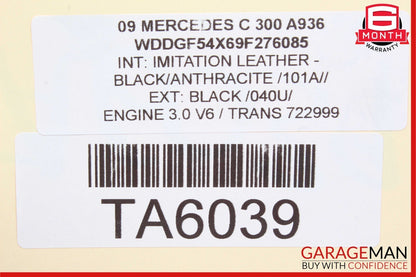 08-14 Mercedes W204 C300 C350 C250 Front Left RWD Suspension Lower Control Arm