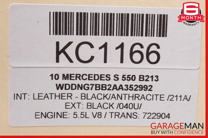 07-13 Mercedes W221 S550 S63 AMG Front Right Door Control Module 2219007501 OEM