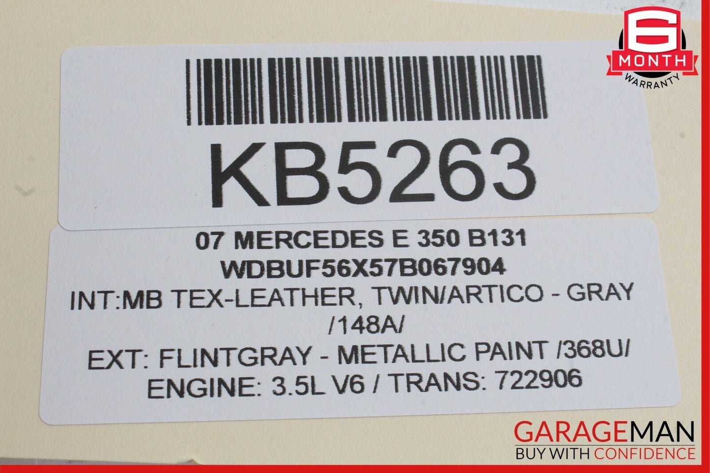 03-09 Mercedes W211 E350 E550 E320 E63 Front Right Door Window Regulator Motor