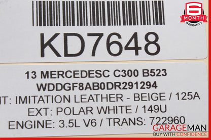 12-18 Mercedes W204 C300 SLK350 Engine Motor Brake Vacuum Pump 2762300265 OEM
