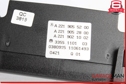 07-14 Mercedes W221 S400 Hybrid AC A/C Climate Control Switch Dual Zone OEM
