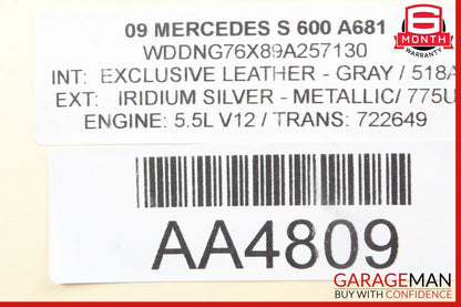 07-14 Mercedes W220 S600 CL600 A/C Air Conditioning Compressor 0022301011 OEM