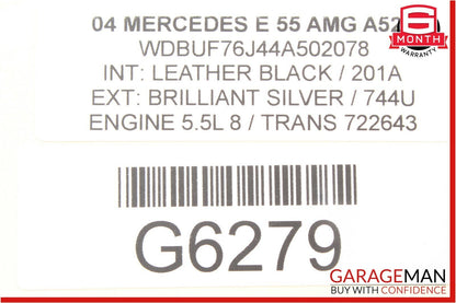 03-06 Mercedes W211 E500 E55 AMG Rear Left Driver Side Door Control Module OEM