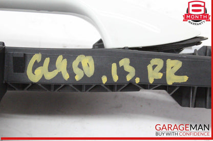 12-16 Mercedes X166 GL450 Right Passenger Side Exterior Door Handle White OEM