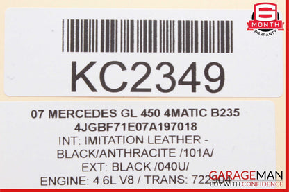 07-13 Mercedes W221 S400 S550 Front Left Driver Seat Control Unit 2218707393 OEM