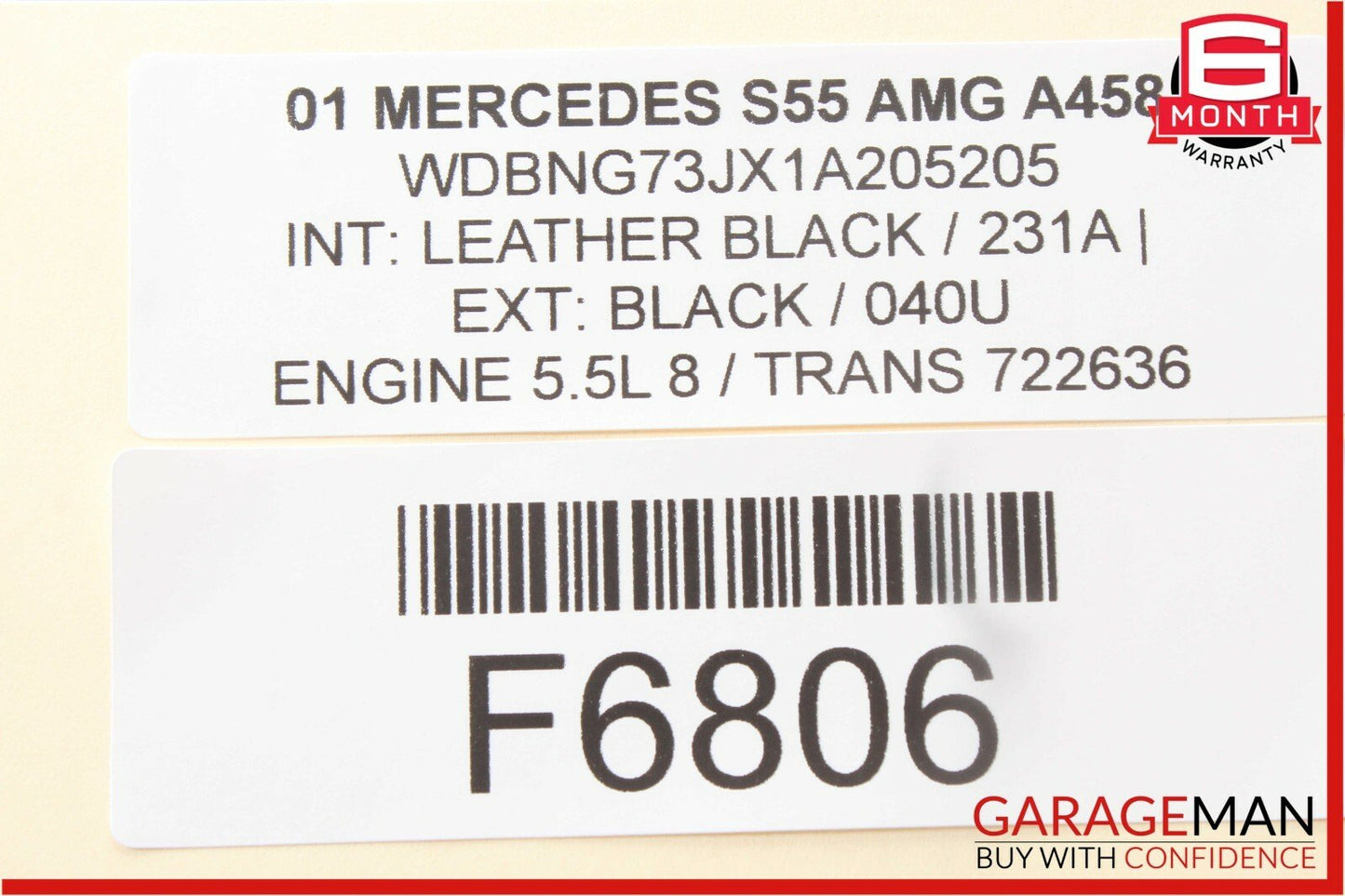 00-02 Mercedes W220 S600 Steering Column Control Switches Assembly Grey OEM
