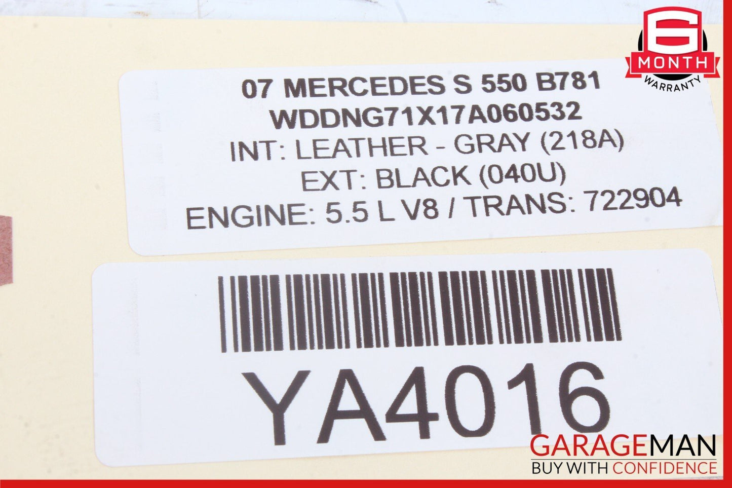 07-09 Mercedes W221 S550 S600 Front Left Side Door Speaker Logic 7 Set of 2 Pc