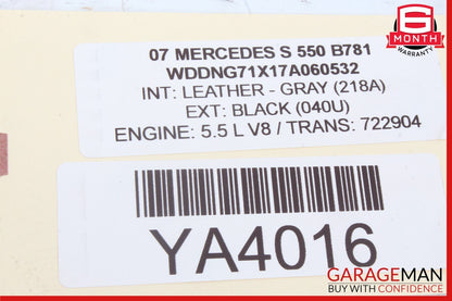 07-09 Mercedes W221 S550 S600 Front Left Side Door Speaker Logic 7 Set of 2 Pc