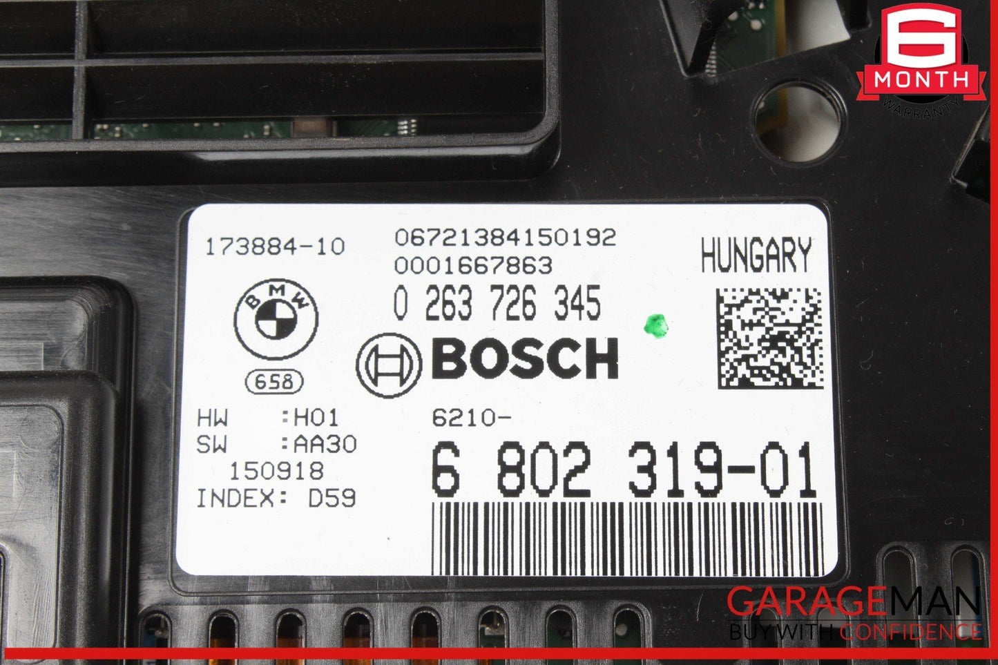 14-18 BMW F15 X5 Bosch Speedometer Instrument Cluster Gauge 6802319-01 OEM