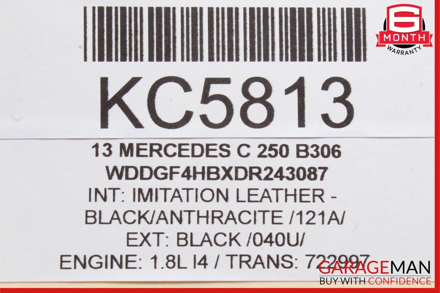 12-14 Mercedes W204 C250 C300 Speedometer Odometer Instrument Cluster Gauge