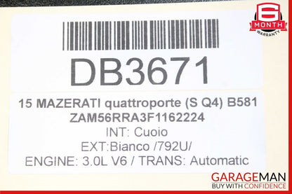 14-17 Maserati Quattroporte S Q4 AWD 8G Auto Trans Automatic Transmission 73k