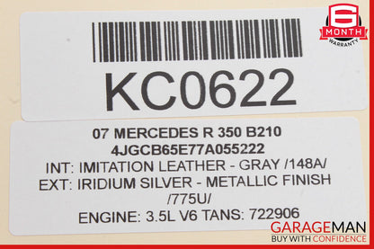06-10 Mercedes W251 R350 GL450 Front Headrest Screen Monitor Display OEM