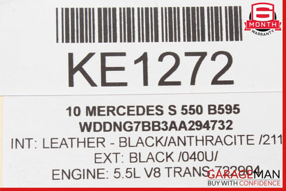 10-13 Mercedes W221 S550 E550 Active Lane Assist Front Camera 0009051600 OEM