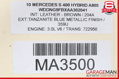 10-13 Mercedes W221 S400 S600 Rear Left or Right Door Loud Sound Speaker OEM