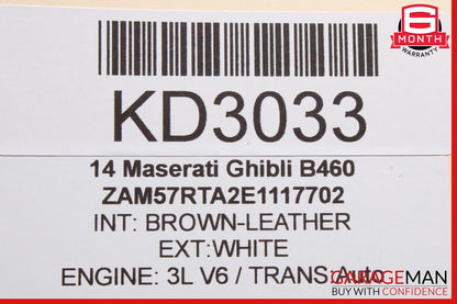 14-17 Maserati Ghibli Rear Right / Left Side Upper Tension Control Arm OEM