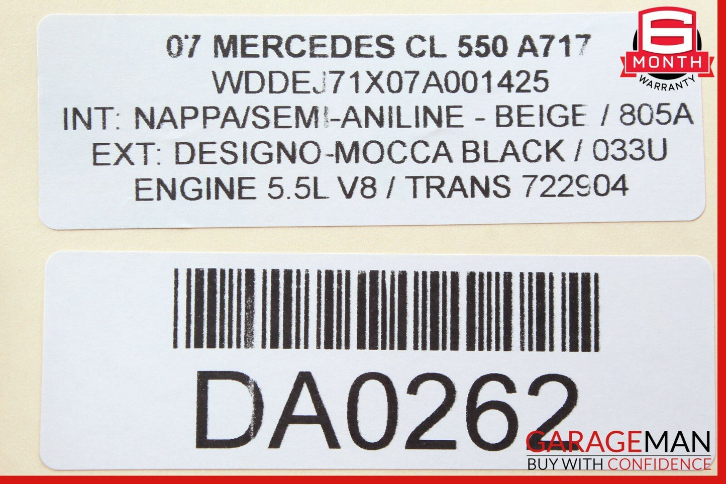 07-13 Mercedes W221 S450 S550 CL550 Front Left Lower Control Arm 2213331705 OEM