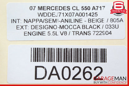 07-13 Mercedes W221 S450 S550 CL550 Front Left Lower Control Arm 2213331705 OEM