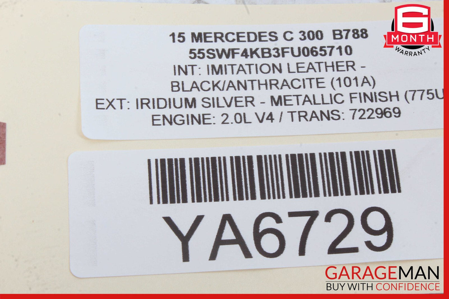 15-20 Mercedes W205 C300 C350e Rear Fuse Box Relay SAM Module Assy OEM