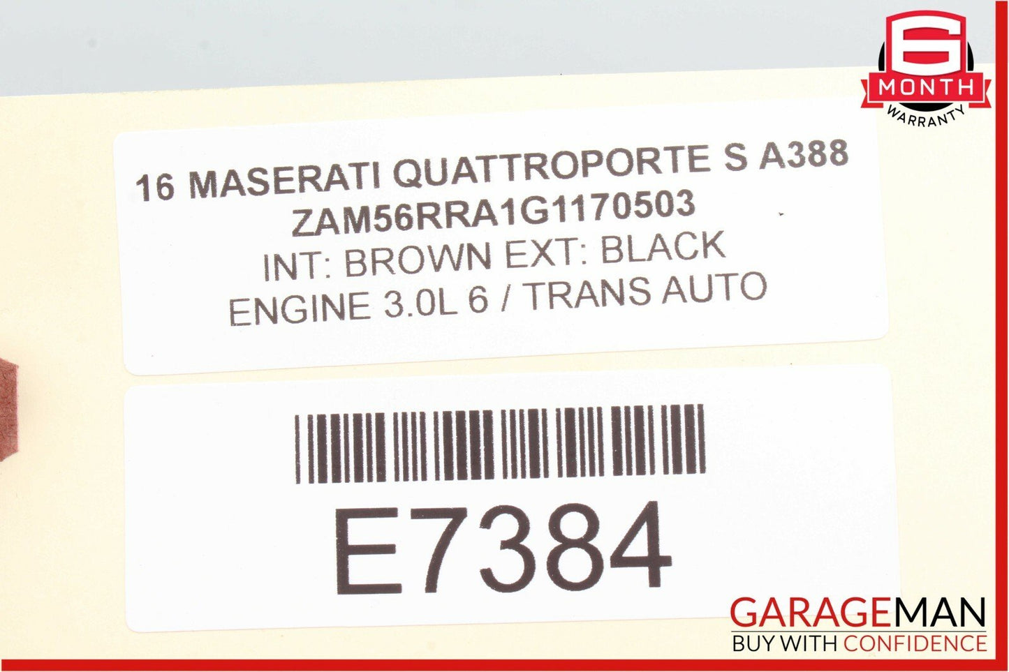 14-18 Maserati Quattroporte Front Right Passenger Side Door Wire Harness Wiring