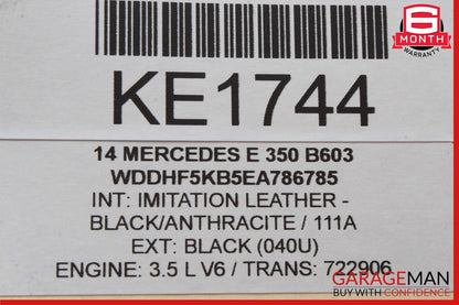 14-16 Mercedes W212 E350 E400 Ignition Switch Control Module Start Stop Button