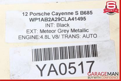 11-18 Porsche Cayenne 958 / Touareg Hybrid Engine Upper Oil Pan 06E103603AL