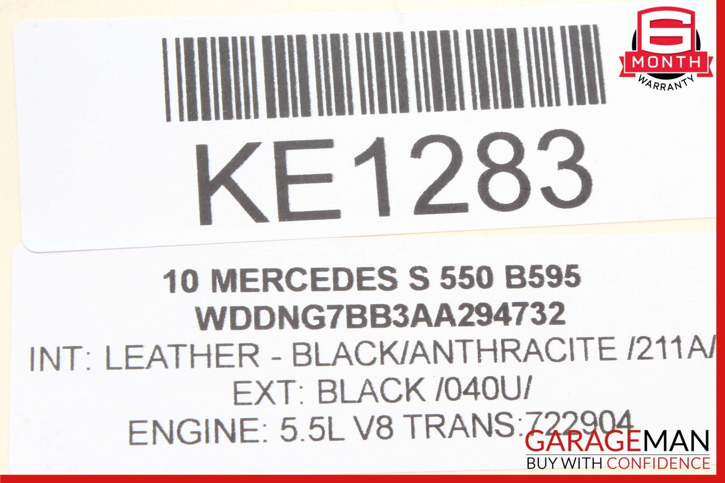07-14 Mercedes W221 S550 CL550 Trunk Release Remote Open Close Module OEM