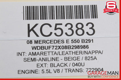 03-09 Mercedes W211 E550 Front Right Passenger Door Lock Latch Actuator OEM