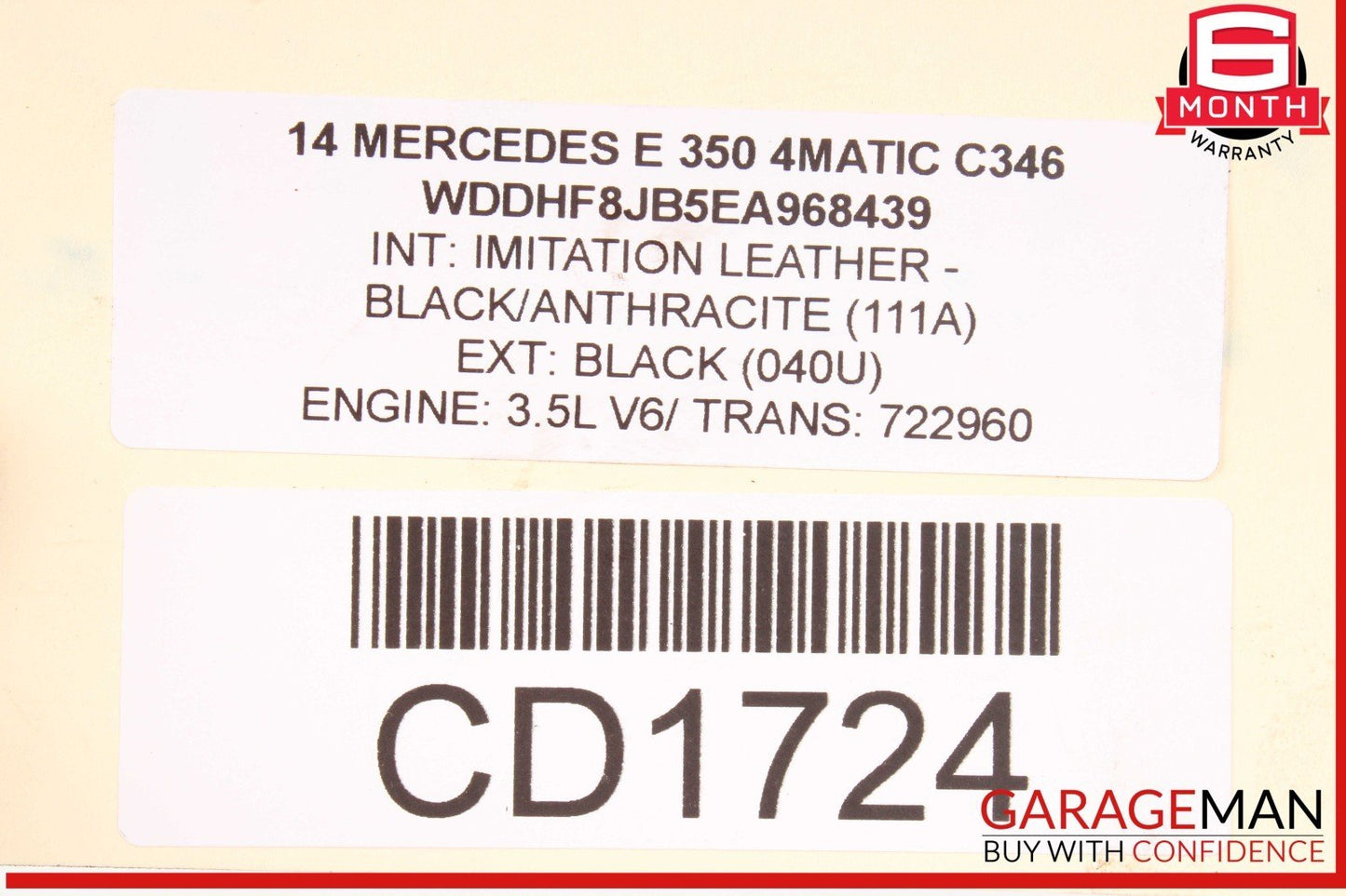08-16 Mercedes W212 E350 GLK350 Rear Diff Differential Diff Axle Carrier OEM