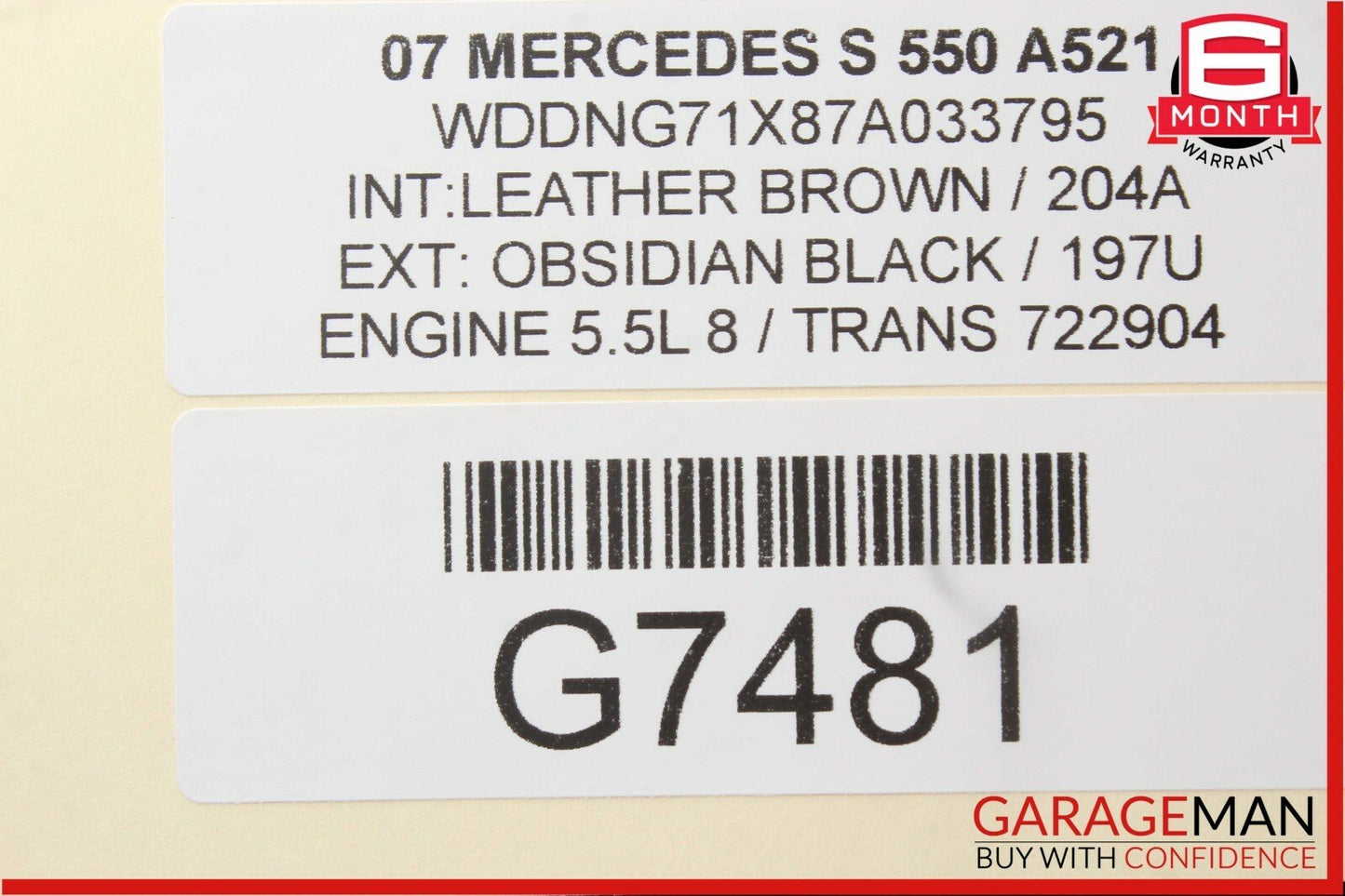 07-13 Mercedes W221 S550 Rear Right / Left Side Door Window Switch Controller