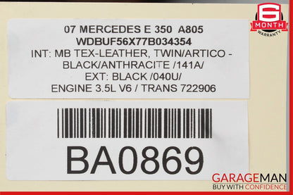 03-11 Mercedes E350 CLS63 AMG Front Left Side Suspension Upper Control Arm OEM