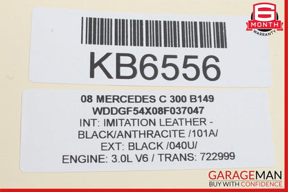 08-11 Mercedes W204 C300 C250 C63 AMG Front Left Side Exterior Door Handle OEM