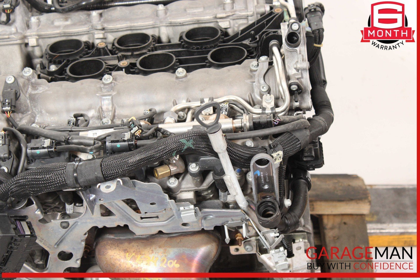 12-16 Mercedes W212 E350 C350 3.5L V6 RWD Engine Motor Block Assy OEM 120k