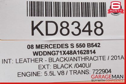 07-13 Mercedes W221 S550 S400 Door Corner Speaker Left Driver Black OEM