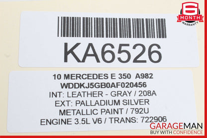 Mercedes E350 CLS550 SLC300 C300 Steering Gear Coupling 2044620278 RWD OEM